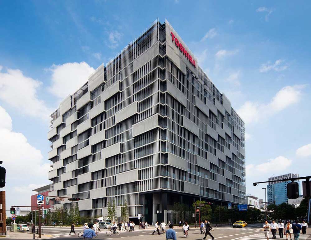 Visuel2 immeuble Toshiba Tec Corporation Japon