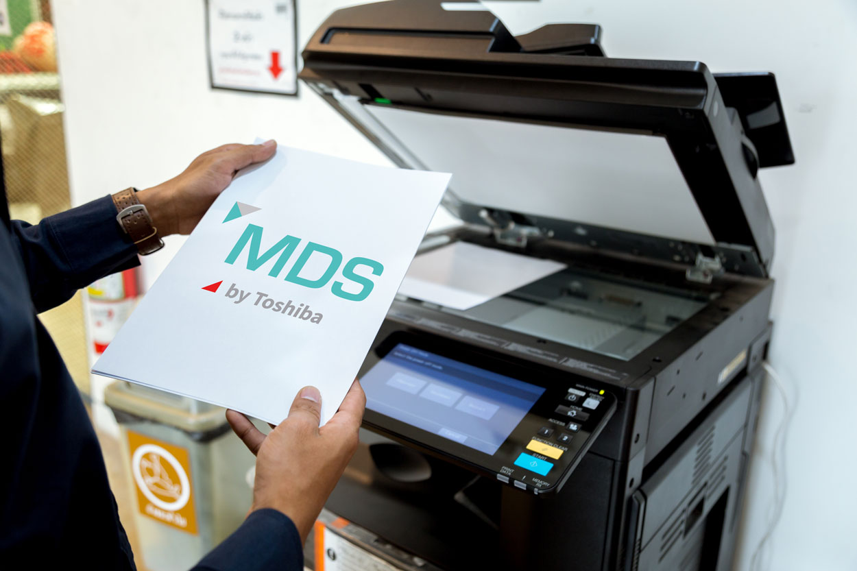 Visuel3 feuille papier MDS numerisation imprimante multifonctions