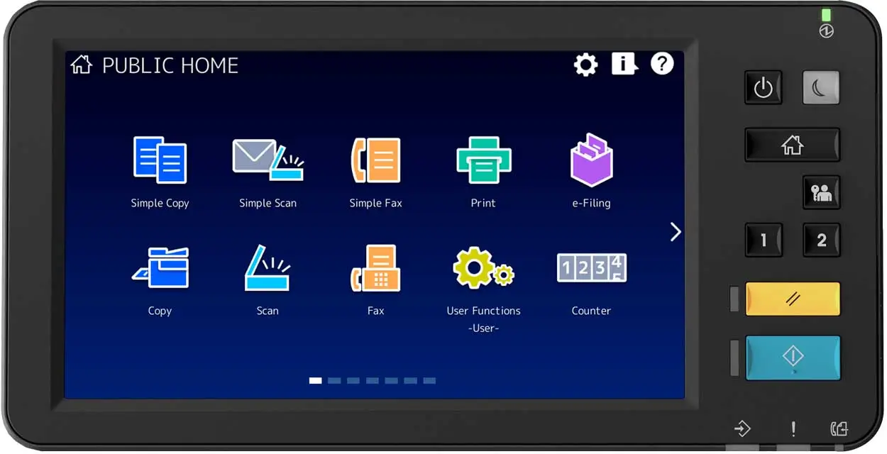 visuel3b_ecran-tactile-interface-utilisateur-imprimante-multifonctions-fonce