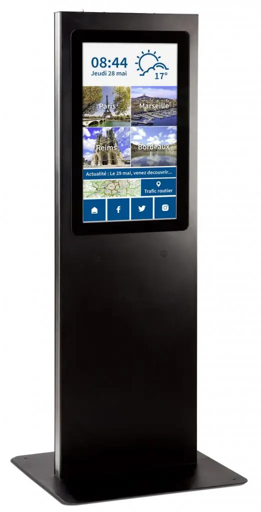 Toshiba complète son offre d’affichage dynamique avec une gamme de Totems interactifs