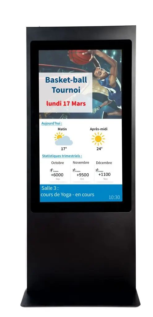Toshiba complète son offre d’affichage dynamique avec une gamme de Totems interactifs