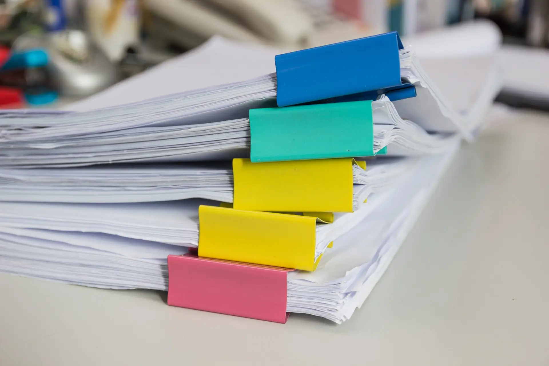Pile de dossiers