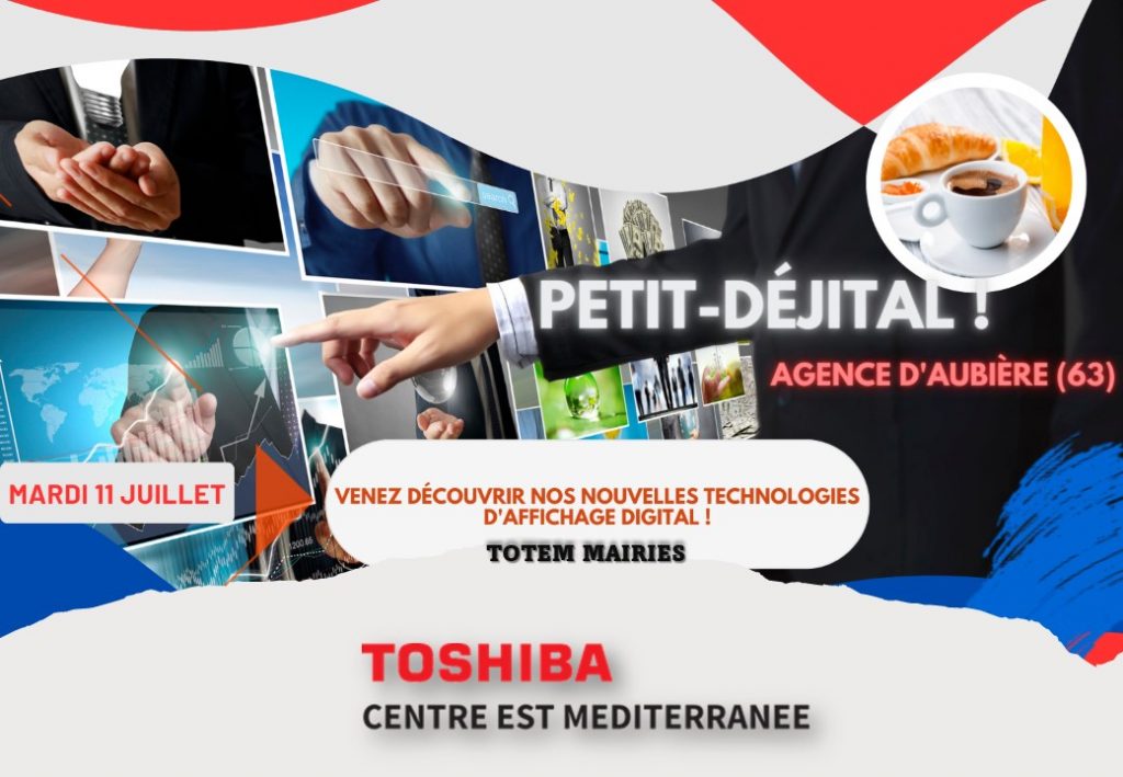 Invitation Petit Dejeuner Digital Aubiere 11 juillet 2023 VF