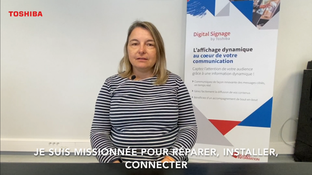 Technicienne Toshiba