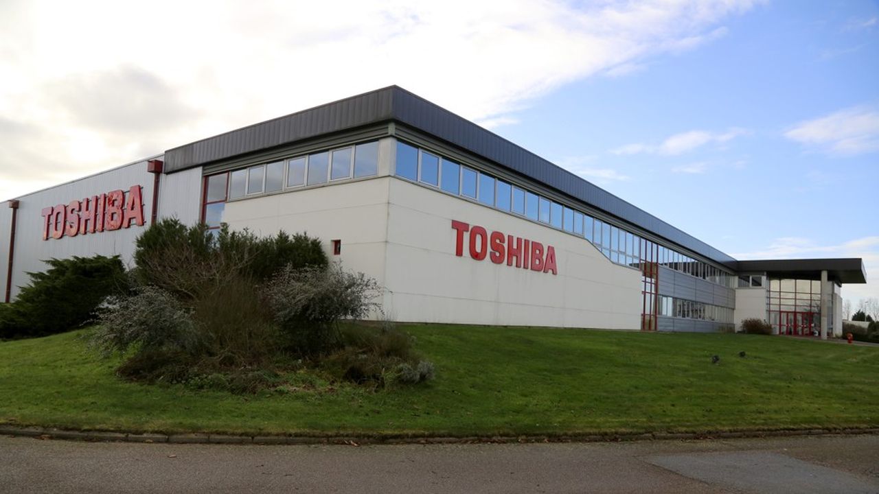 Usine de production Toshiba